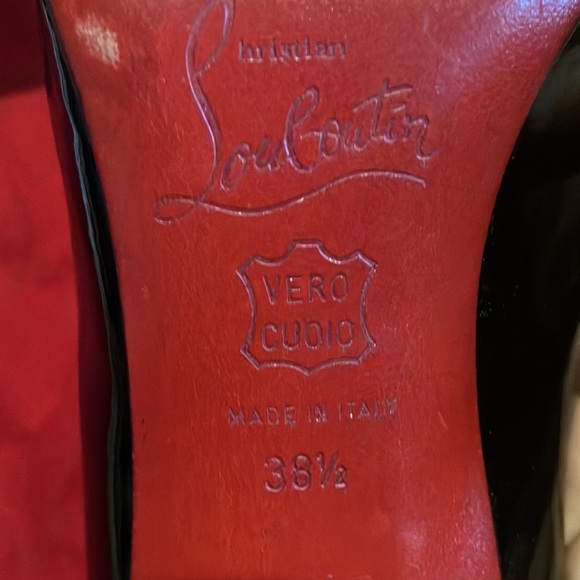 Christian Louboutin Shoes Christian Louboutin Cadrilla Black Patent